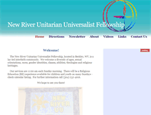 Tablet Screenshot of newriveruu.org